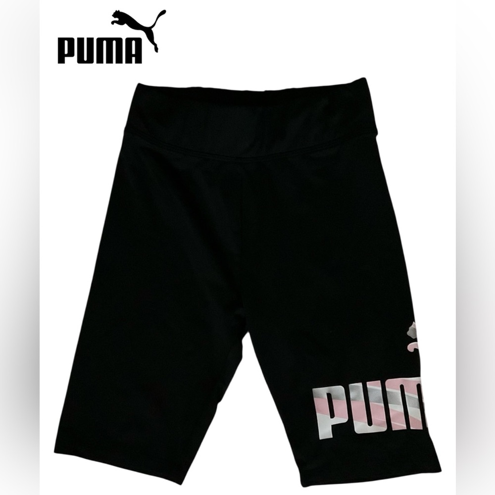 Puma💜Black Athletic Shorts